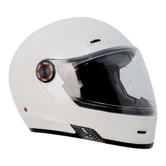90 Degrees helmet pearl white