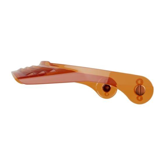 Set Long peak orange transparent