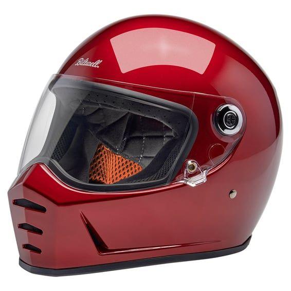 Lane Splitter helmet cherry red