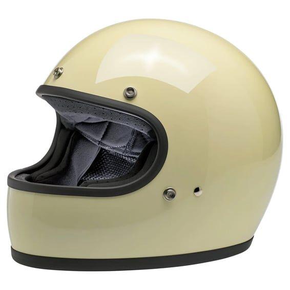 Gringo helmet gloss vintage white