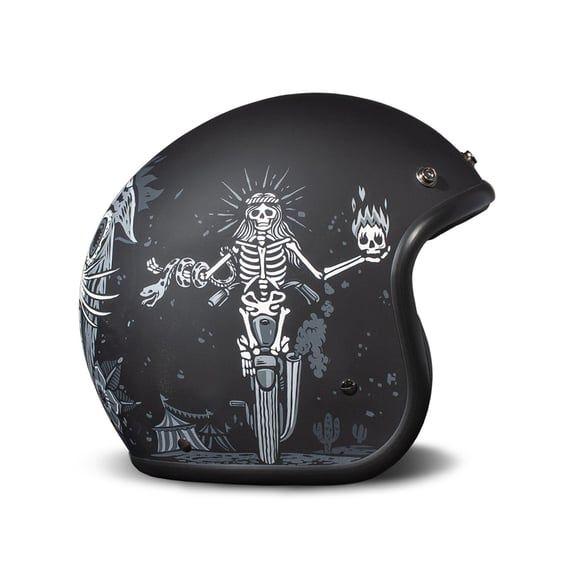 Retro helmet Ghost Rider