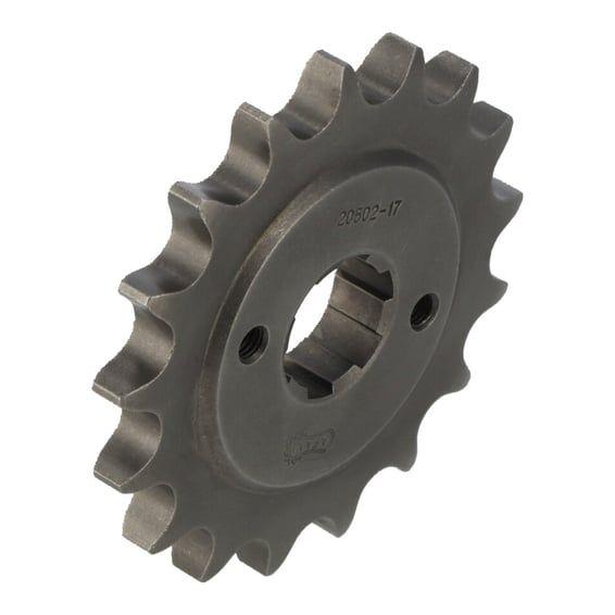steel front sprocket. 18 teeth