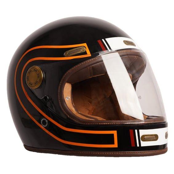 Roadster III Fusion helmet black/orange