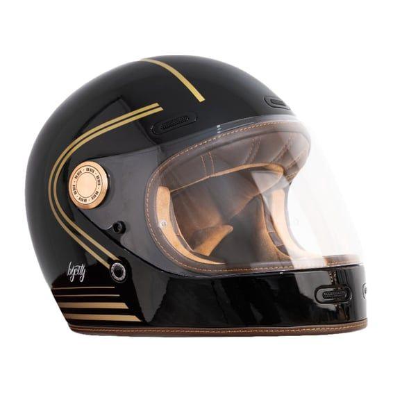 Roadster III helmet gold black