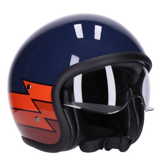 Sundown helmet Lightning gloss navy