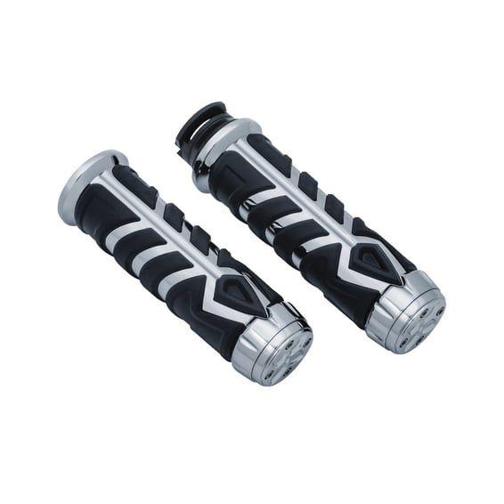 Spear grips chrome