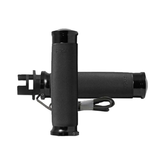 Avon Custom Contour grips, heated, black anodized