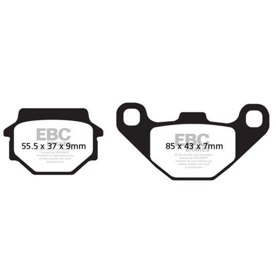 organic brake pads