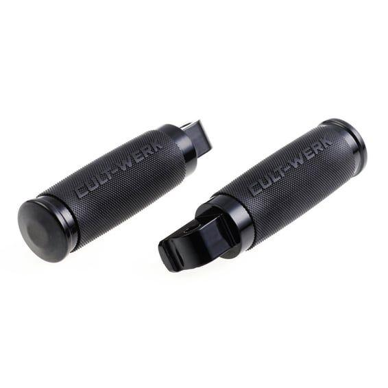 foot pegs 'Racing'. Gloss black