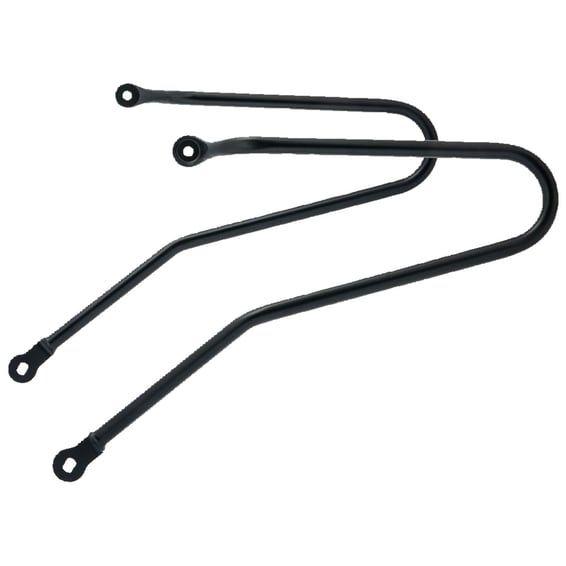 Triumph saddlebag support. Black stainless