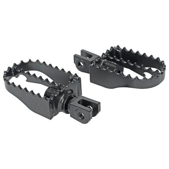 MX rider foot peg set. Black