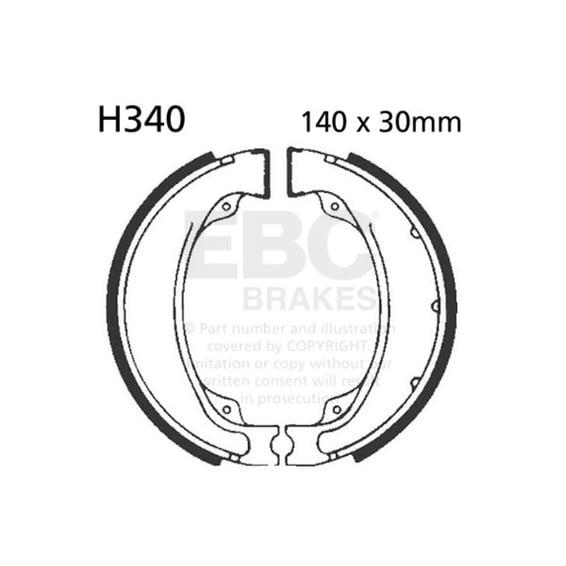grooved brake shoes