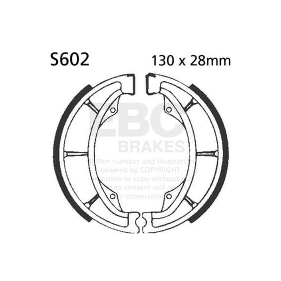 grooved brake shoes