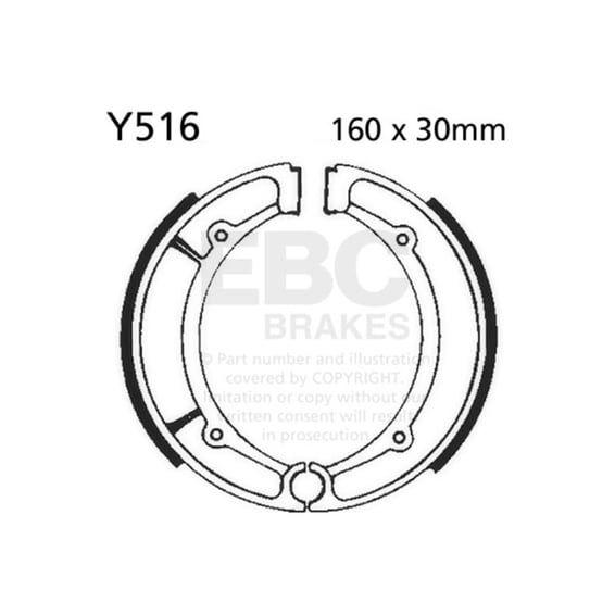 plain brake shoes