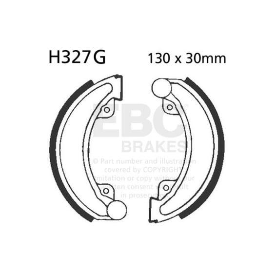 grooved brake shoes