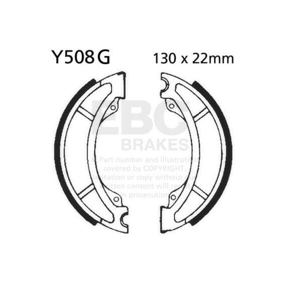 grooved brake shoes
