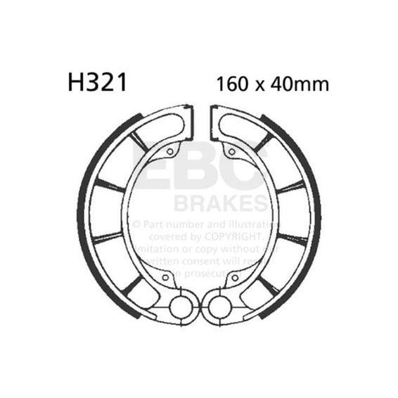 plain brake shoes