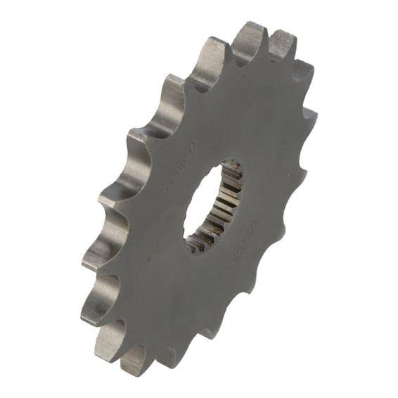 steel front sprocket. 17 teeth