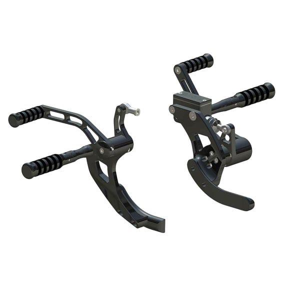 +4" Forw. control kit. O-Ring. Black