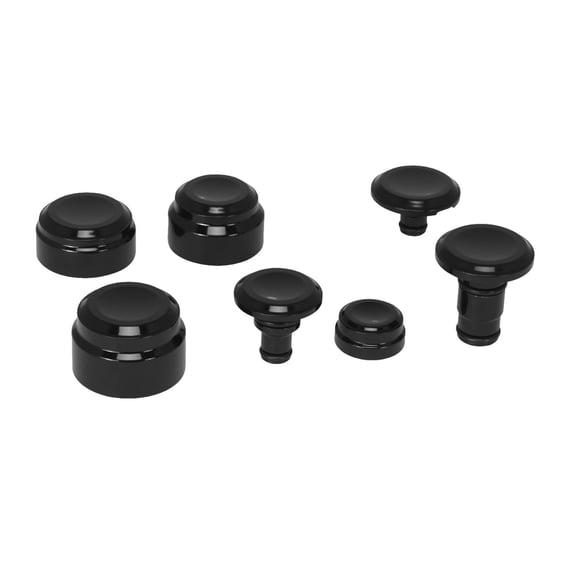 Axle cover kit complete.Black