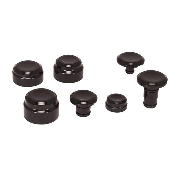 Axle cover kit complete.Black
