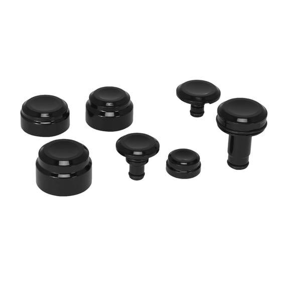 Axle cover kit complete.Black