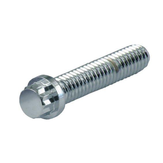 12 point bolt chrome, 3/8-24 x 2 1/2