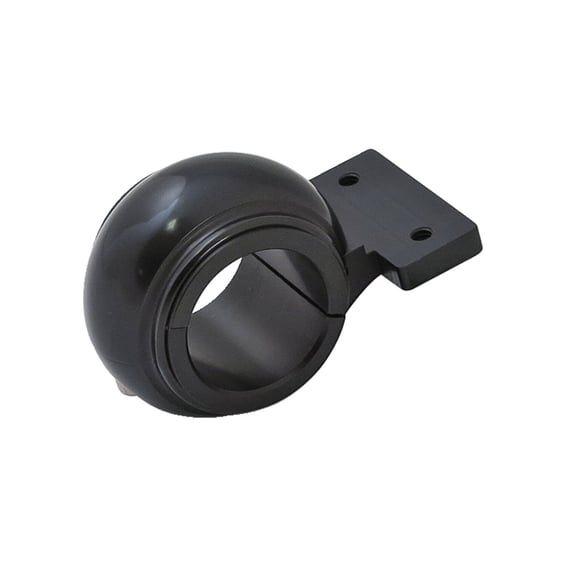 Speedometer mounting bracket black anodized